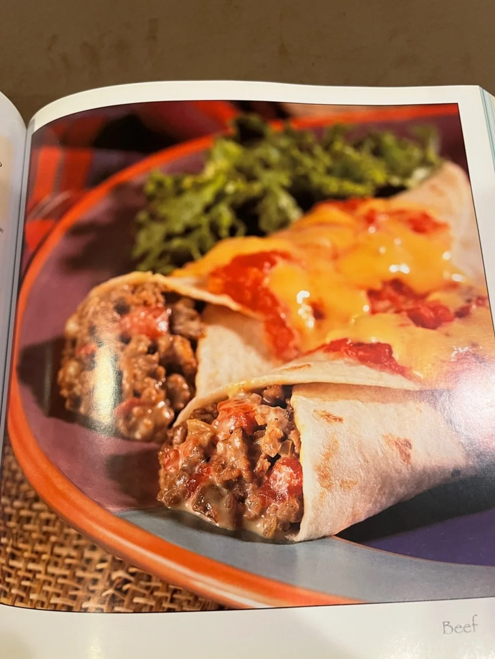 Favorite Brand Name Classic Mexican Recipes Cookbook - Red hard Cover